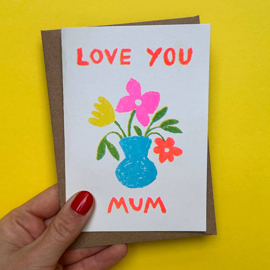 Greeting Card Mother's Day | Birthday Card Mum - Violet Elizabeth - 
