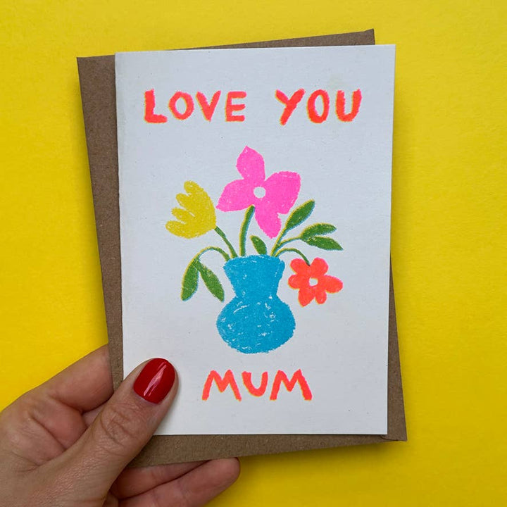 Greeting Card Mother's Day | Birthday Card Mum - Violet Elizabeth - 