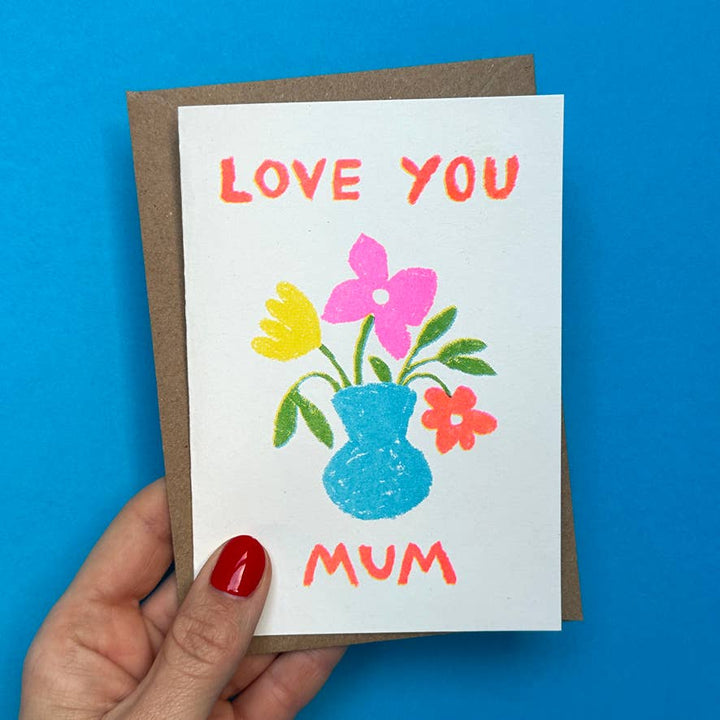 Greeting Card Mother's Day | Birthday Card Mum - Violet Elizabeth - 