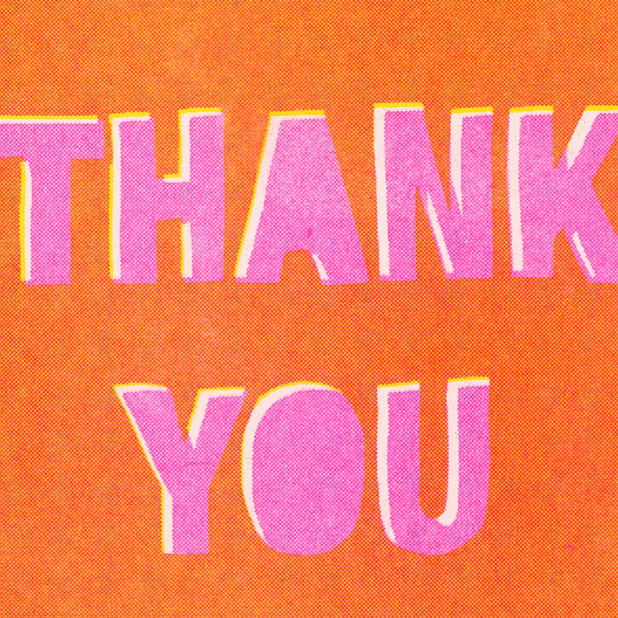Greeting Card Thank You | Thank you Card - Violet Elizabeth - 