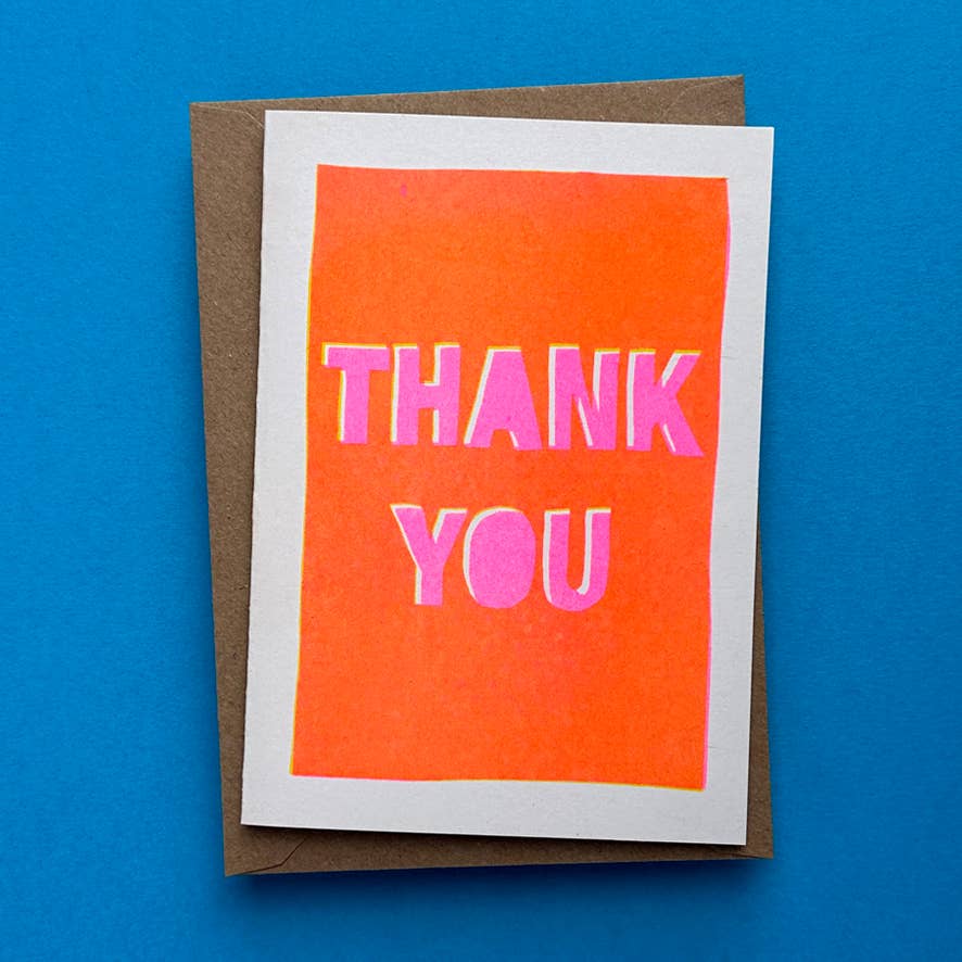 Greeting Card Thank You | Thank you Card - Violet Elizabeth - 