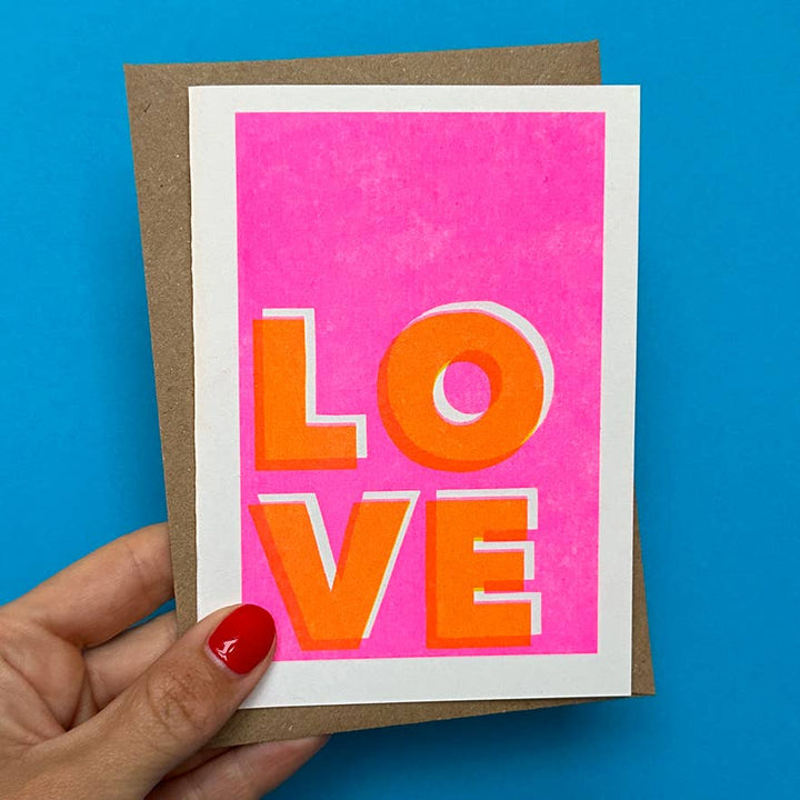 Greeting Card Valentines | Love Card - Violet Elizabeth - 