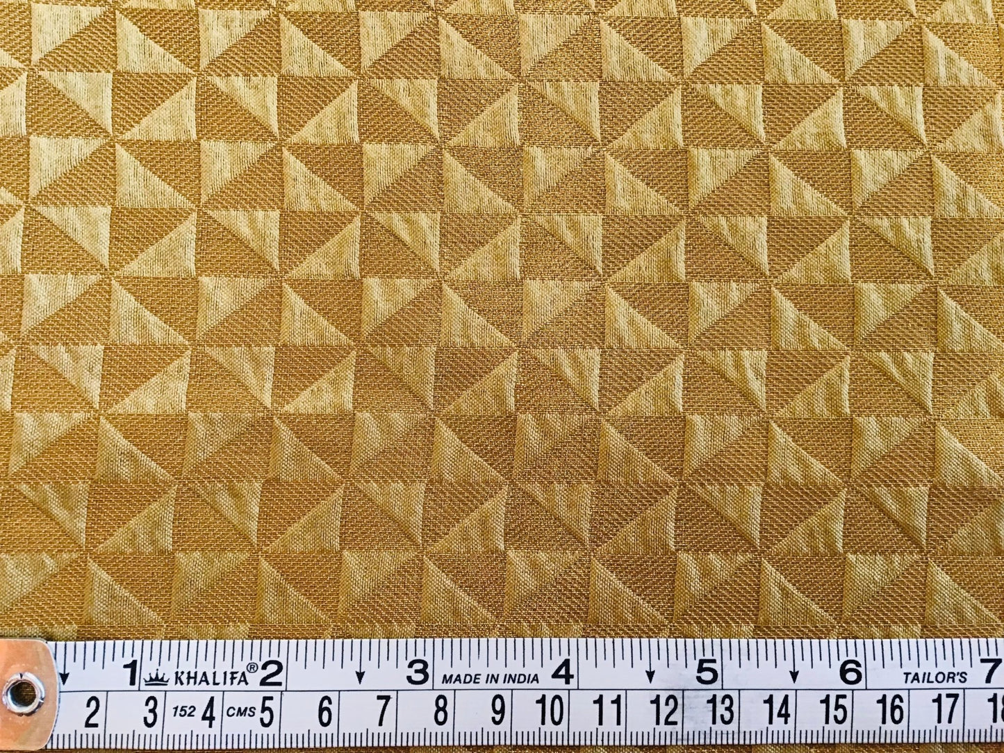 Hand - loomed geometric Jacquard Brocade - Violet Elizabeth - Haberdashery