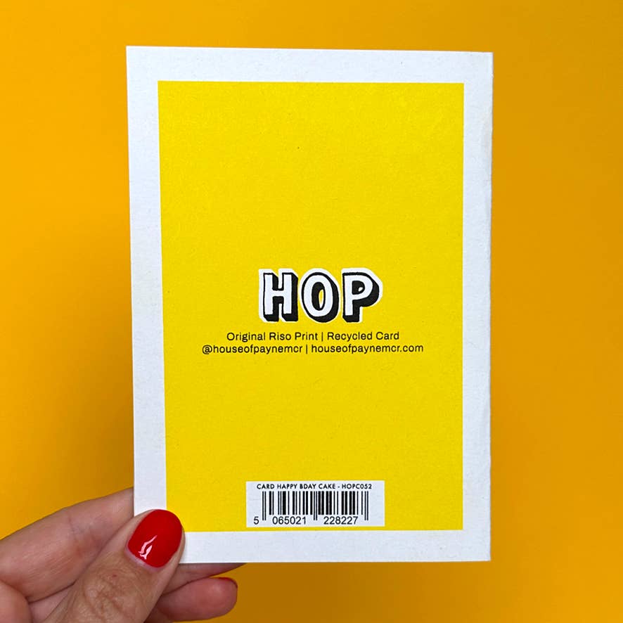 Happy Birthday Cards | Birthday Greeting Card | Riso Cards - Violet Elizabeth - 