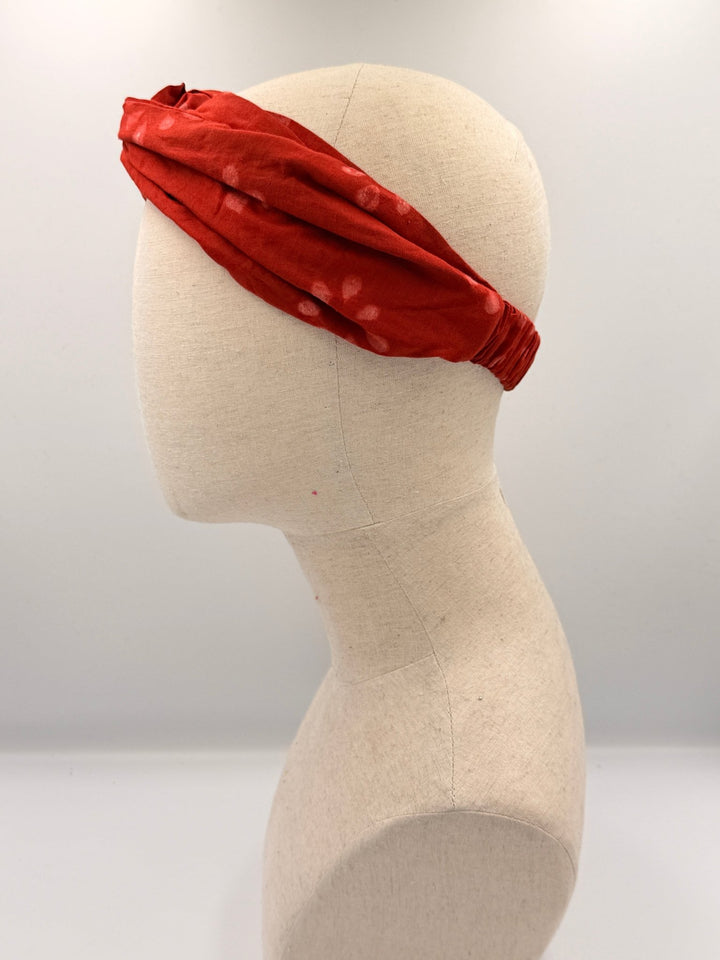 Red Batik Headband