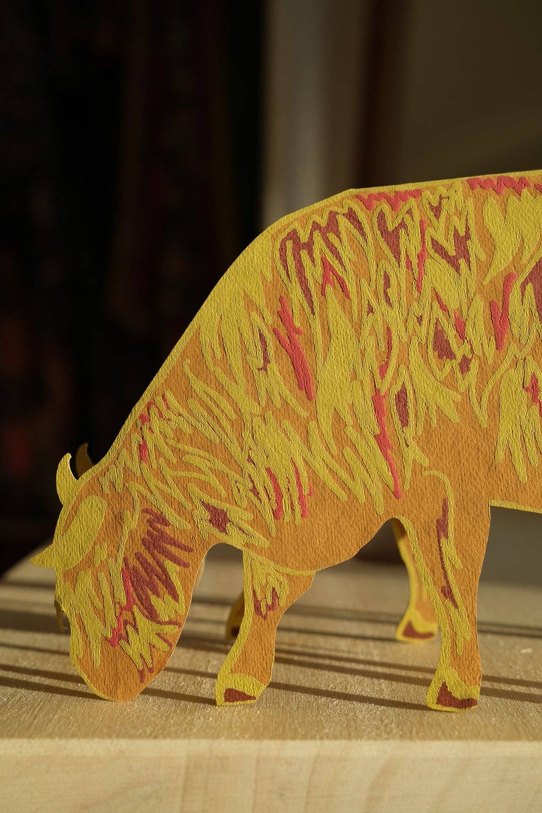 Highland Cow Greeting Card: C5 - Violet Elizabeth - Gift Cards