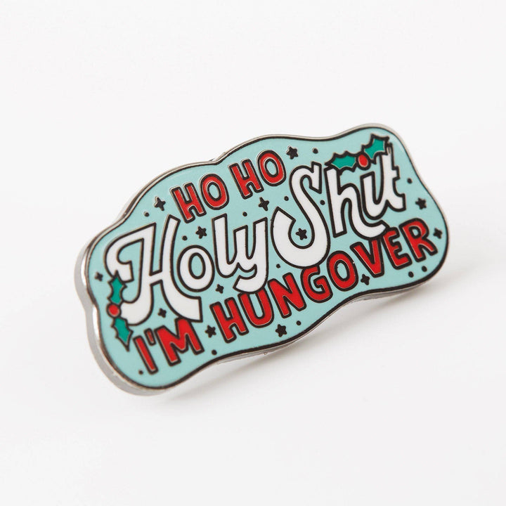 Ho Ho Holy Shit Enamel Pin - Violet Elizabeth - 
