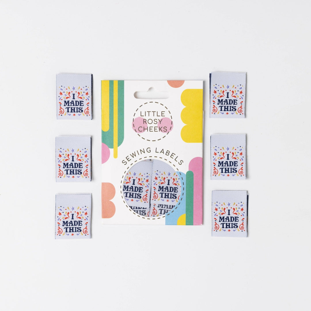 I MADE THIS - I CAN DO ANYTHING - Sewing Labels Tags - Violet Elizabeth - Haberdashery