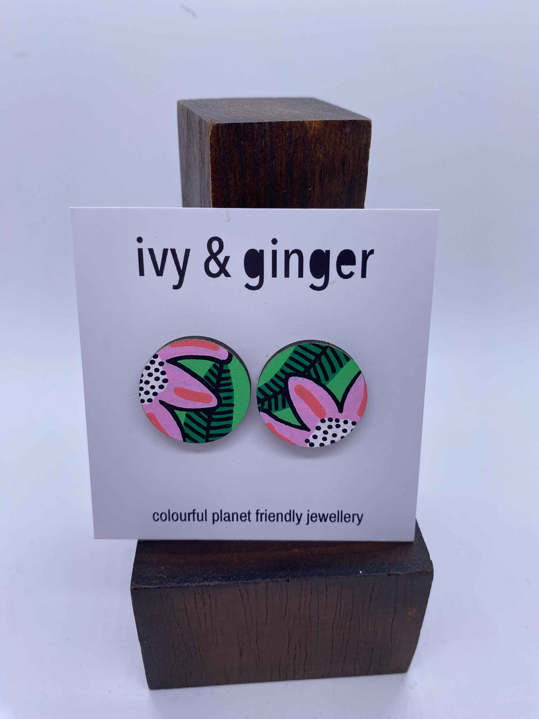 Passion Flower Studs