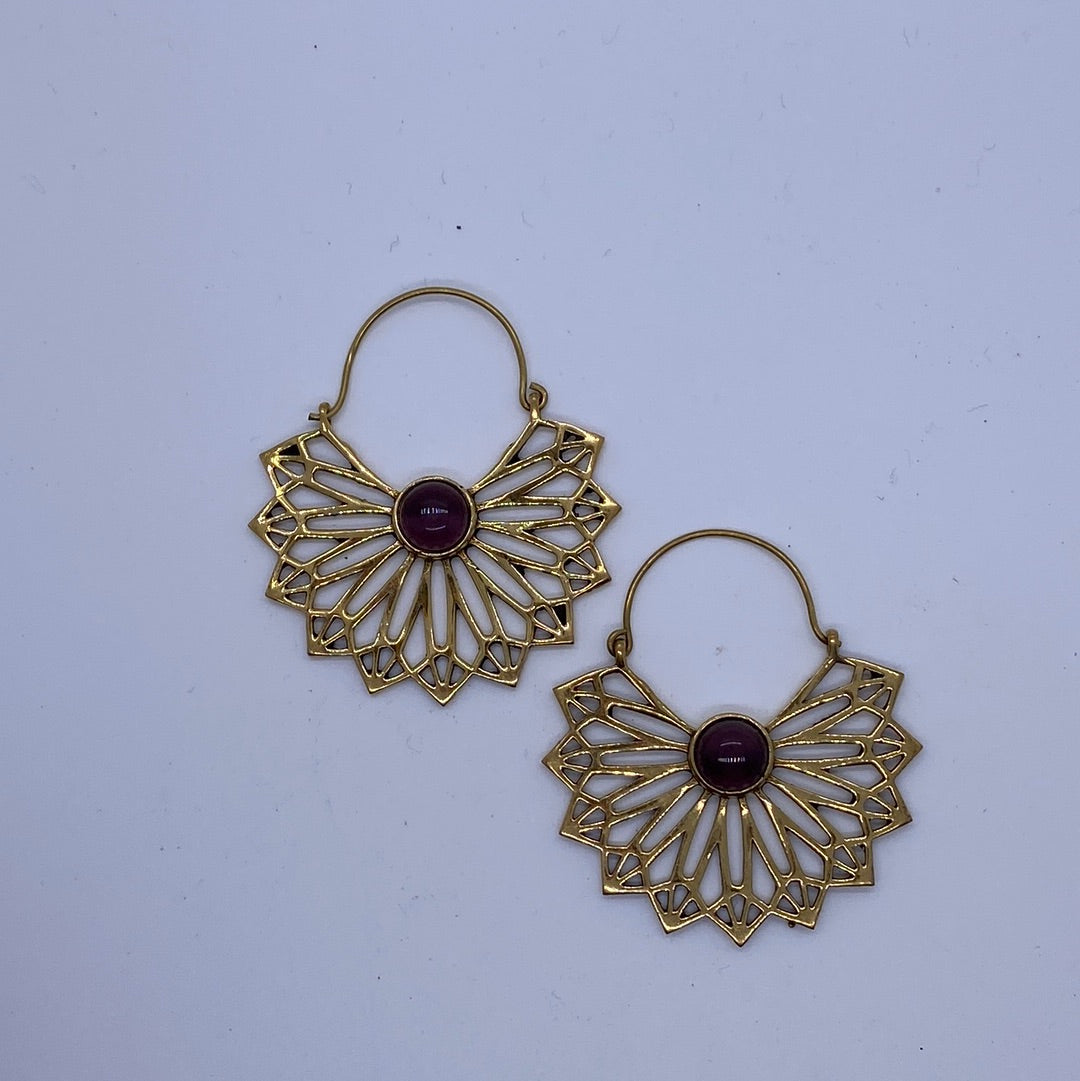 Snowflake Earrings - Violet Elizabeth