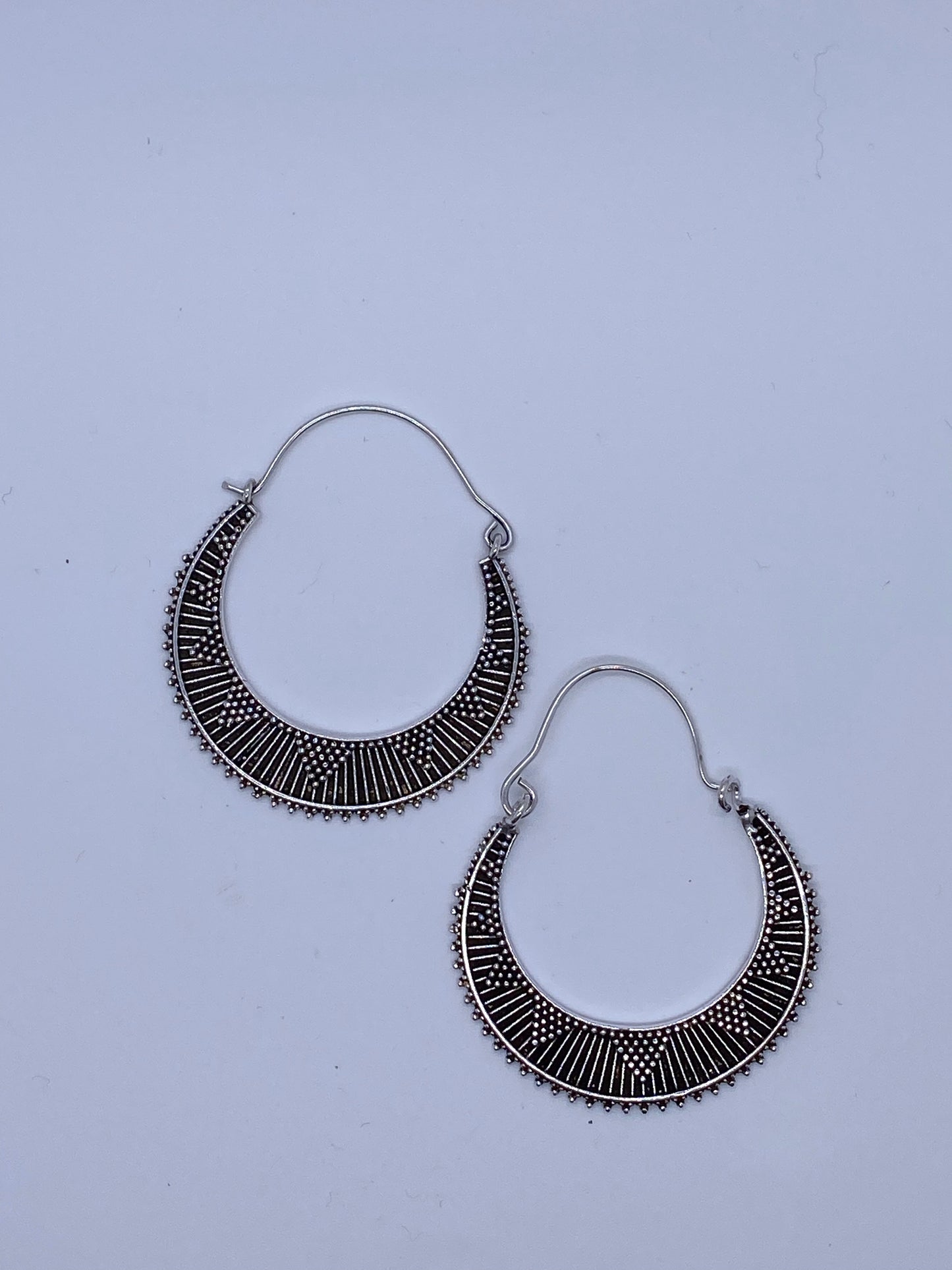 Halo hoop earrings - Violet Elizabeth