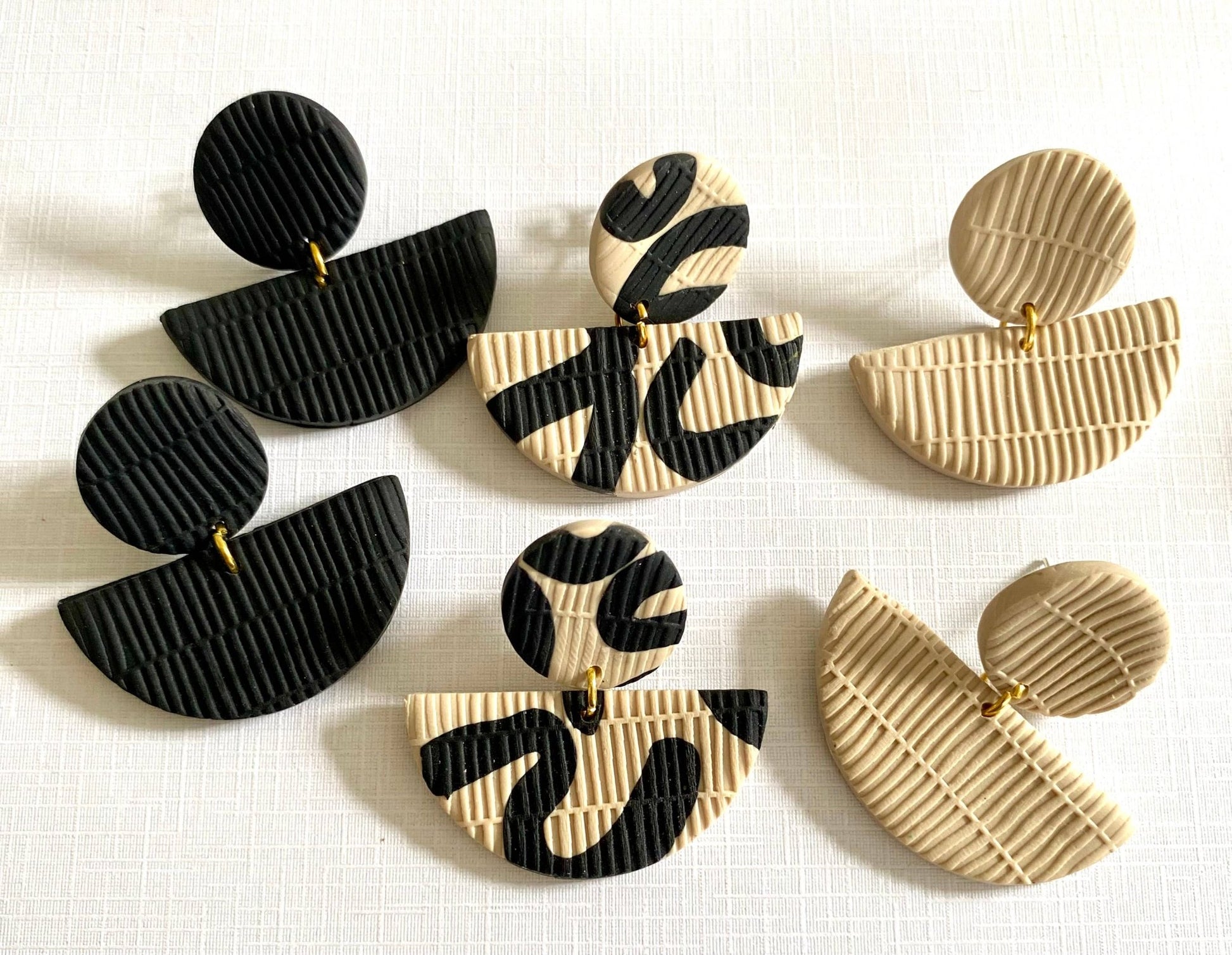 Interwoven - Medium Earring (Various) - Violet Elizabeth - 