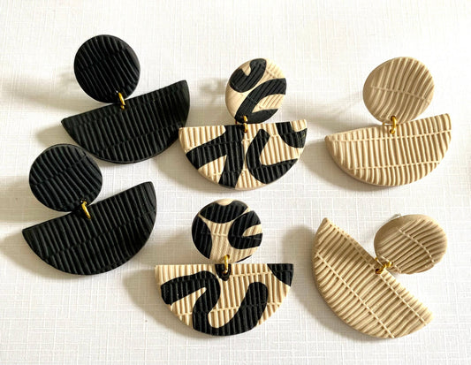 Interwoven - Medium Earring (Various) - Violet Elizabeth - 