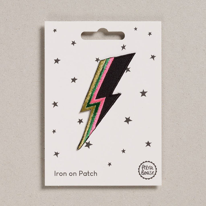 Iron on Patch - Bolt - Violet Elizabeth - 