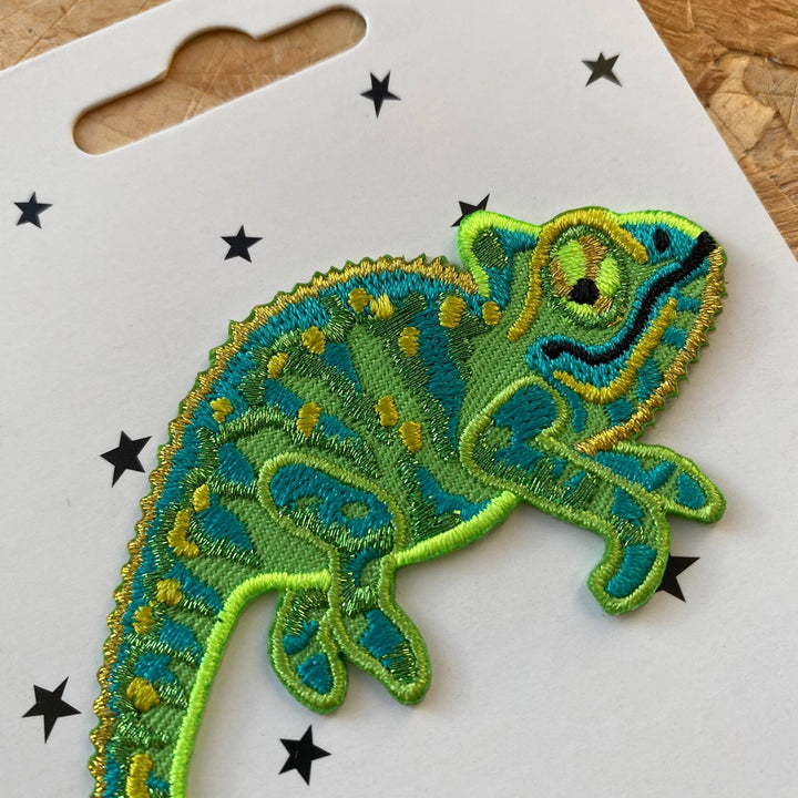 Iron on Patch - Chameleon - Violet Elizabeth - 
