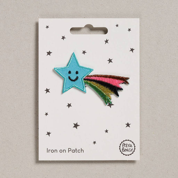 Iron on Patch - Pack of 6 - Shooting Star - Violet Elizabeth - 