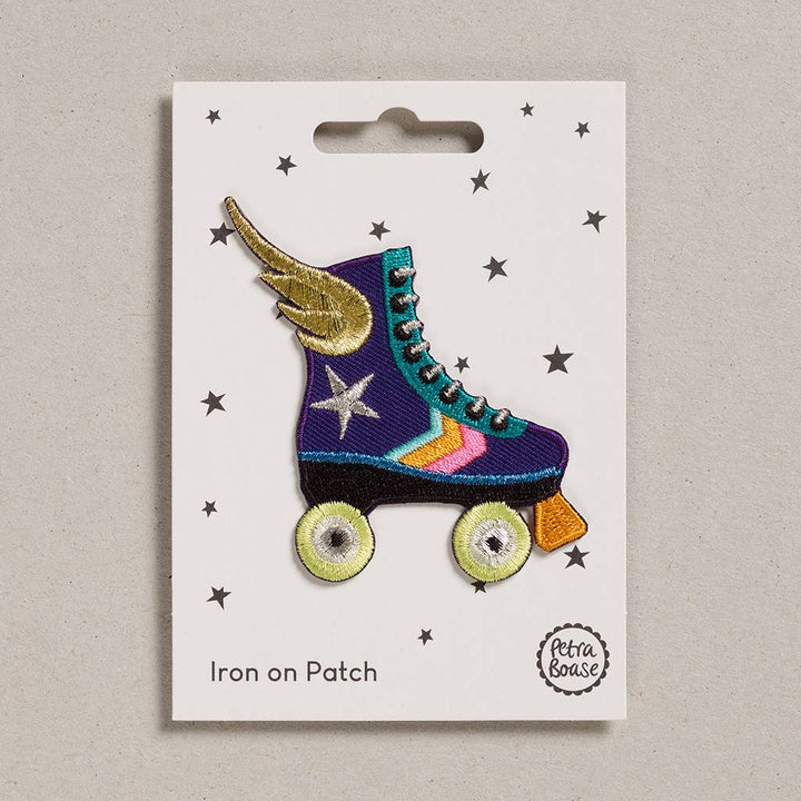 Iron on Patch - Rollerskate - Violet Elizabeth - 