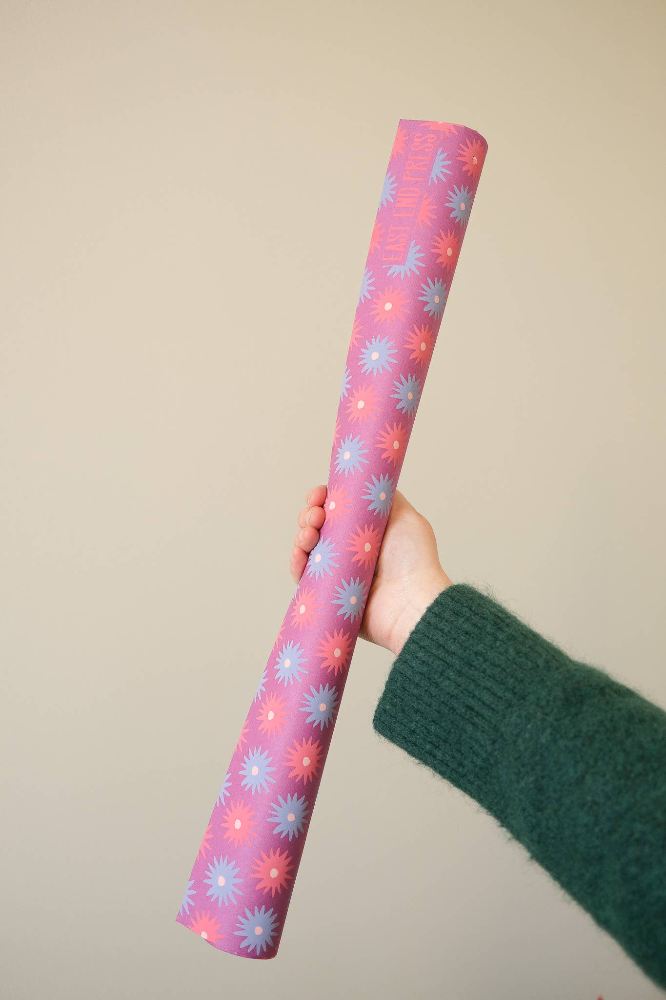 Lilac Florals Wrapping Paper - Violet Elizabeth - 