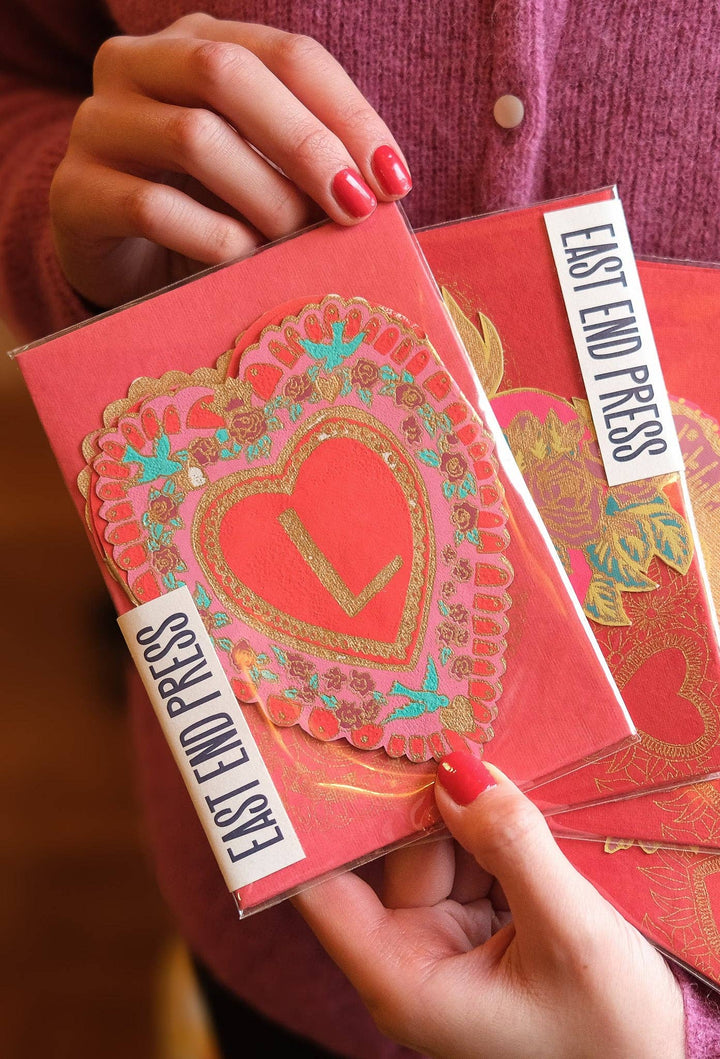 Love Concertina Greeting Card - Violet Elizabeth - 