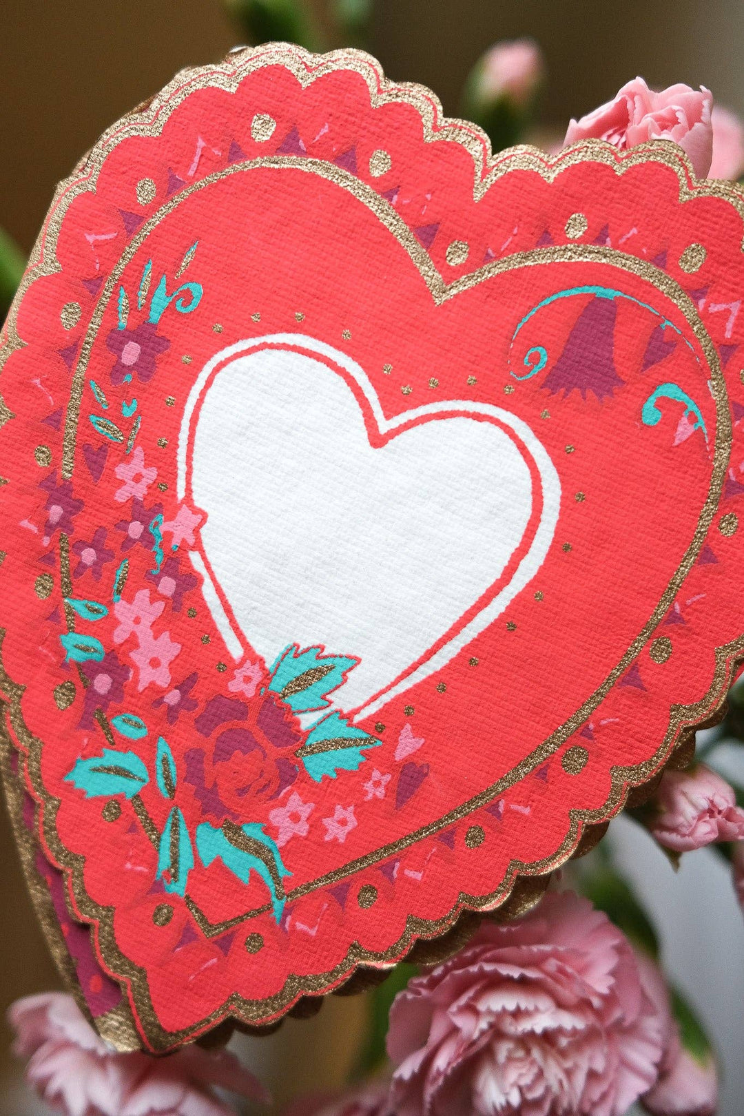 Love Concertina Greeting Card - Violet Elizabeth - 