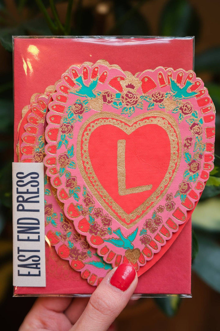 Love Concertina Greeting Card - Violet Elizabeth - 