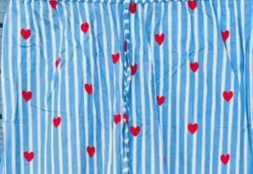 Love Stripe Cotton Pyjamas - Violet Elizabeth - Clothing