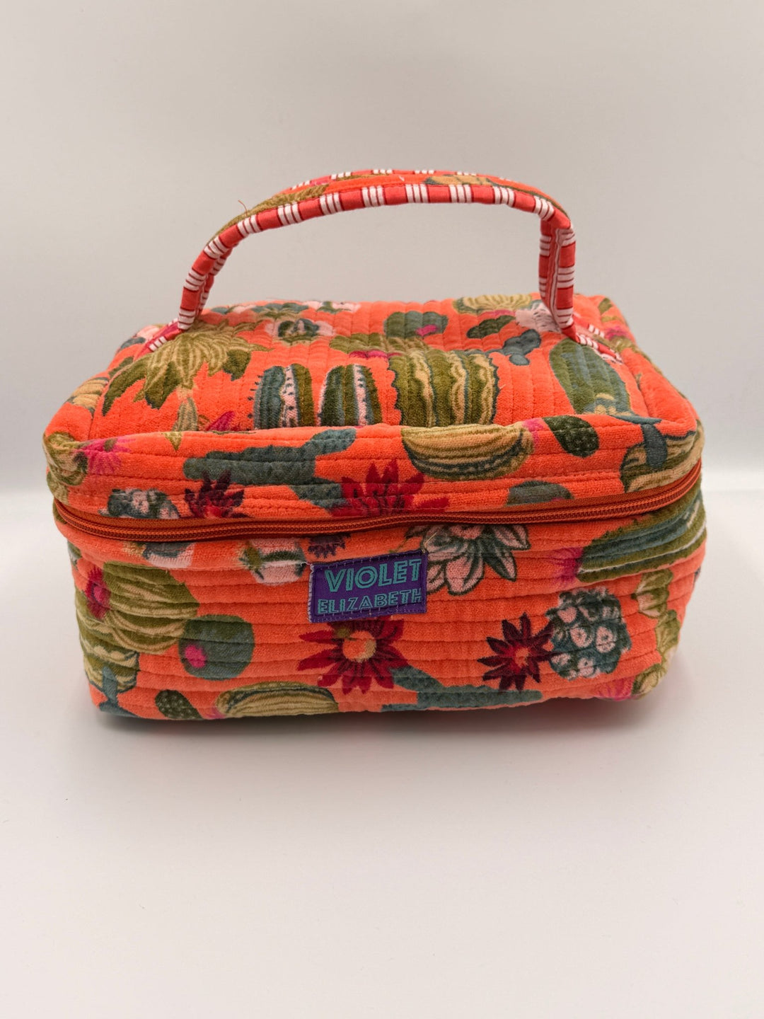 Mammillaria Velvet Vanity Wash bags - Violet Elizabeth - Bathroom Accessories