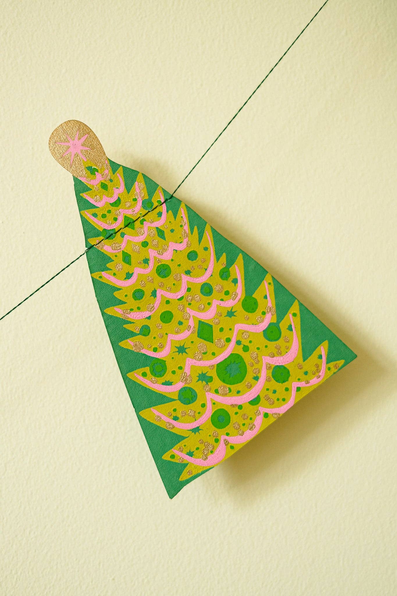 Midcentury Trees Sewn Garland - Violet Elizabeth - 