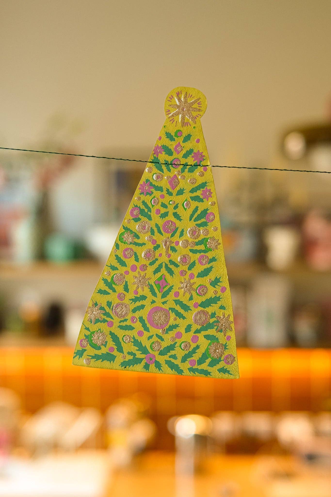 Midcentury Trees Sewn Garland - Violet Elizabeth - 