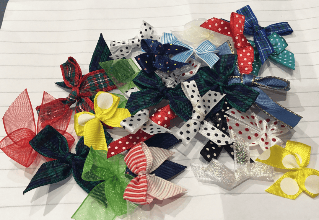 Mixed bows - Violet Elizabeth - Haberdashery