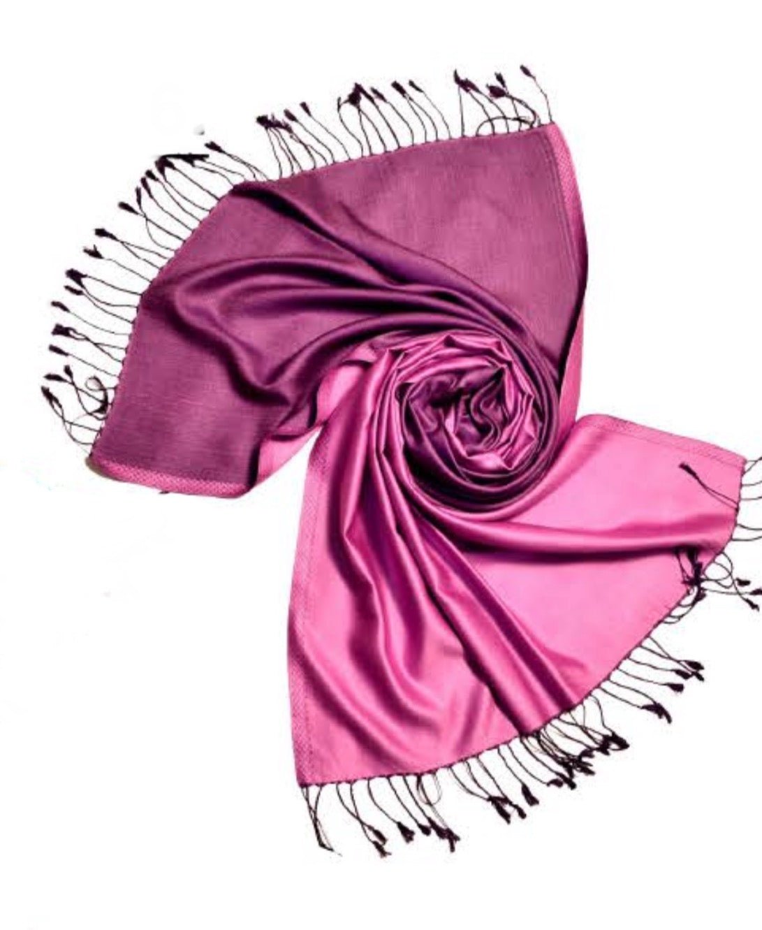 Mulberry Silk Hand Woven Scarf 6 - Violet Elizabeth - Apparel & Accessories