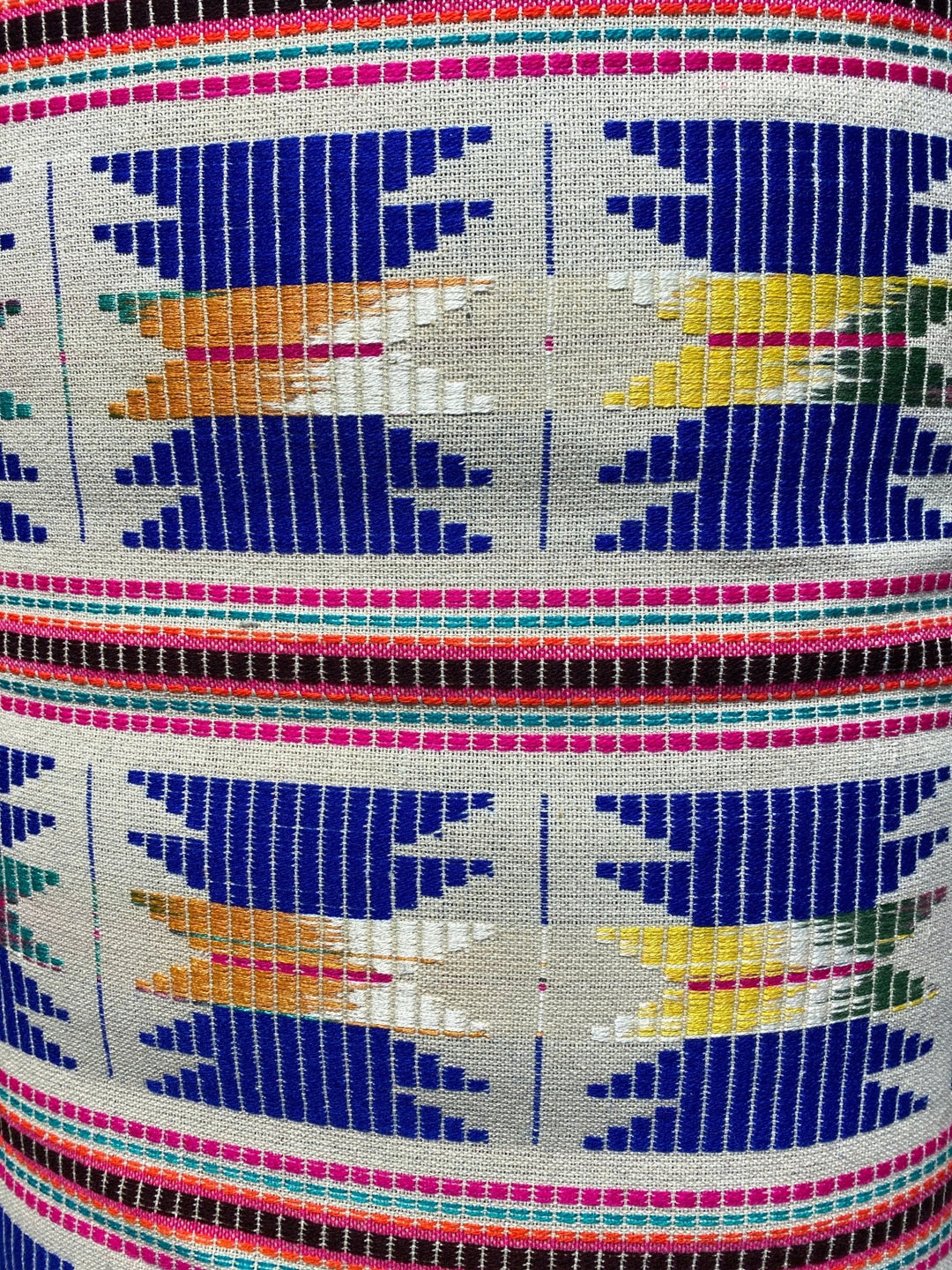 Native dream world Handloom Fabric 100% Cotton - Violet Elizabeth - Haberdashery