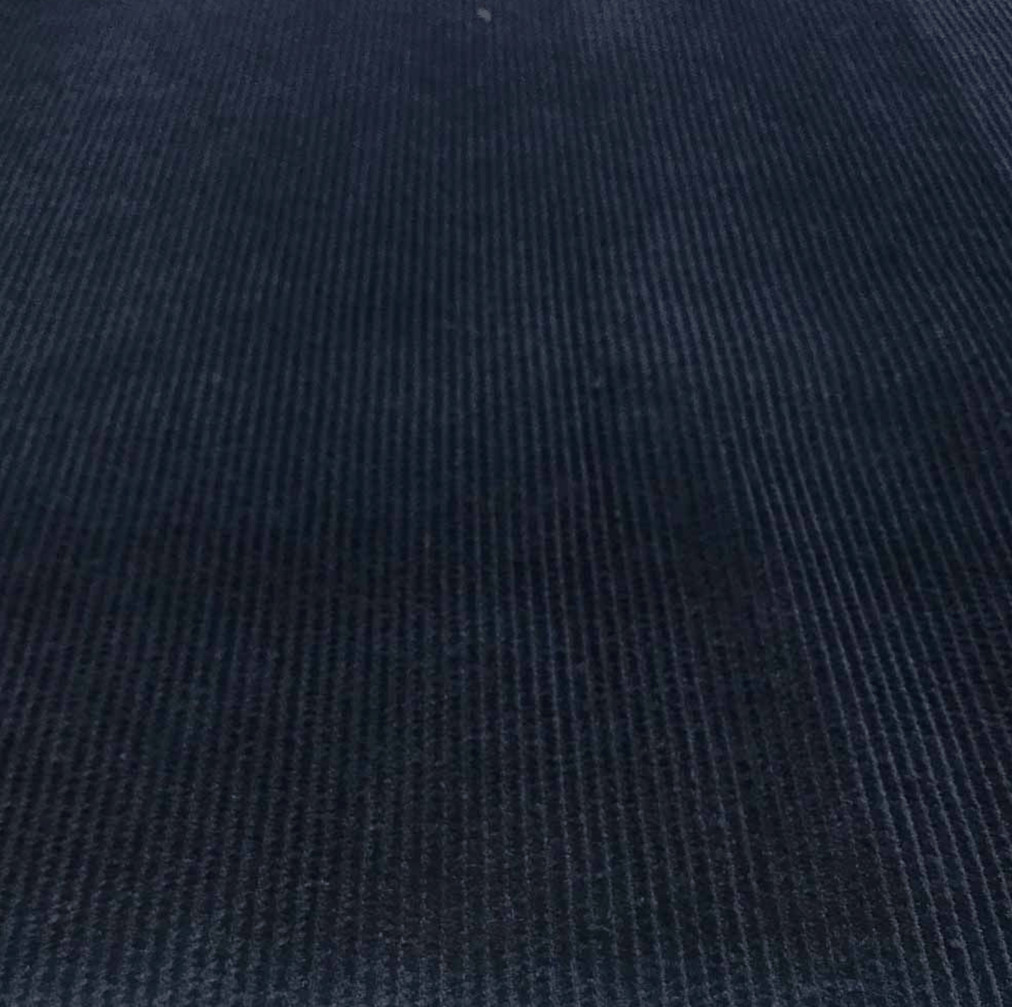 Navy 8 wale cotton corduroy fabric - Violet Elizabeth - Haberdashery