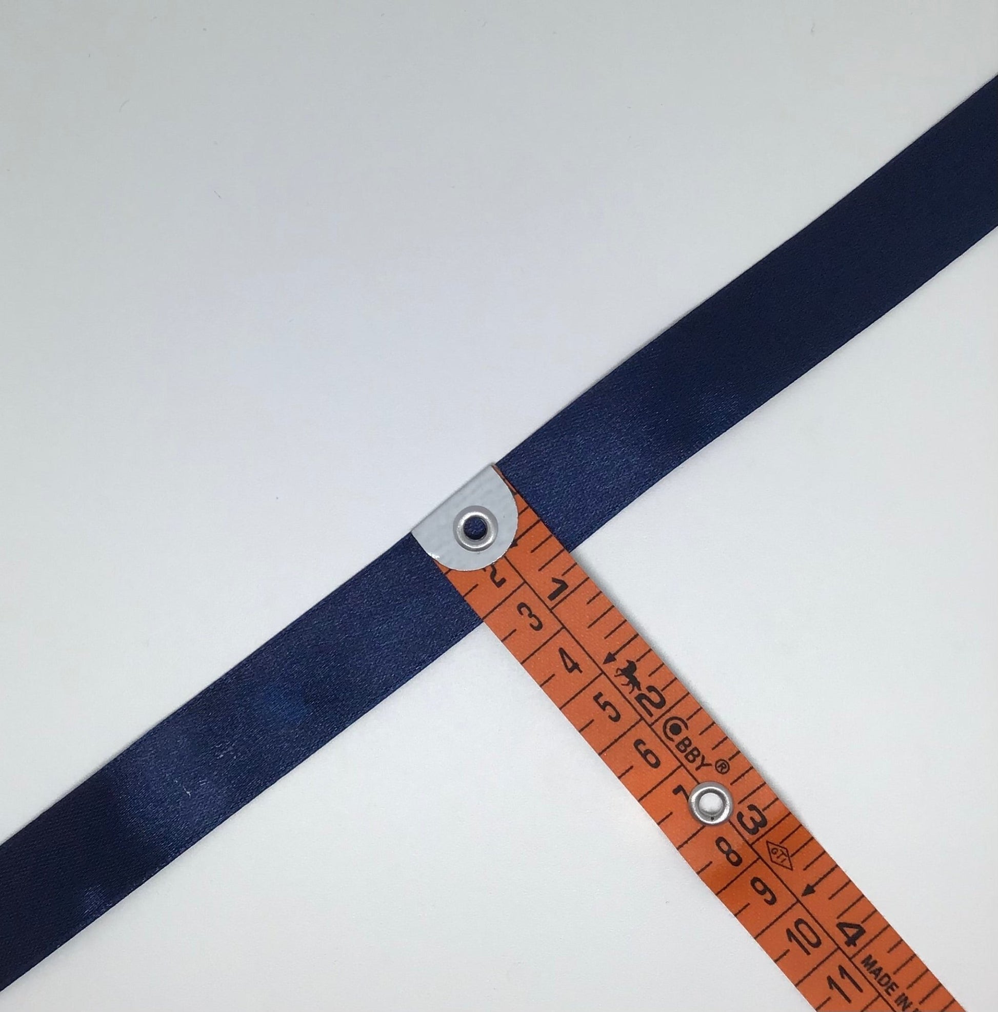 Navy blue ribbon. 15m reel - Violet Elizabeth - Haberdashery