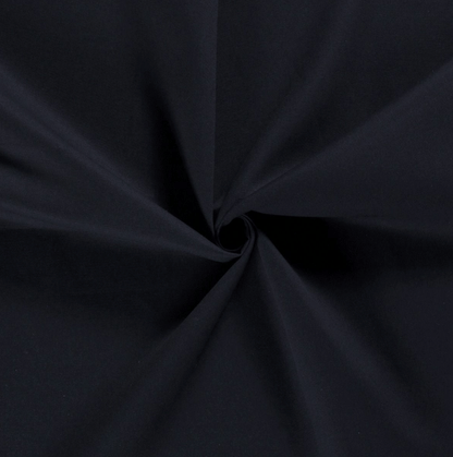Navy Classic Cotton Canvas Fabric - Violet Elizabeth - Haberdashery