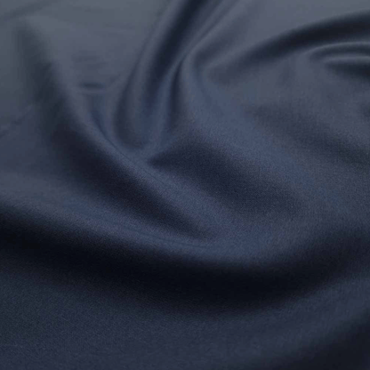 Navy Plain Quilting Cotton - Violet Elizabeth - Haberdashery