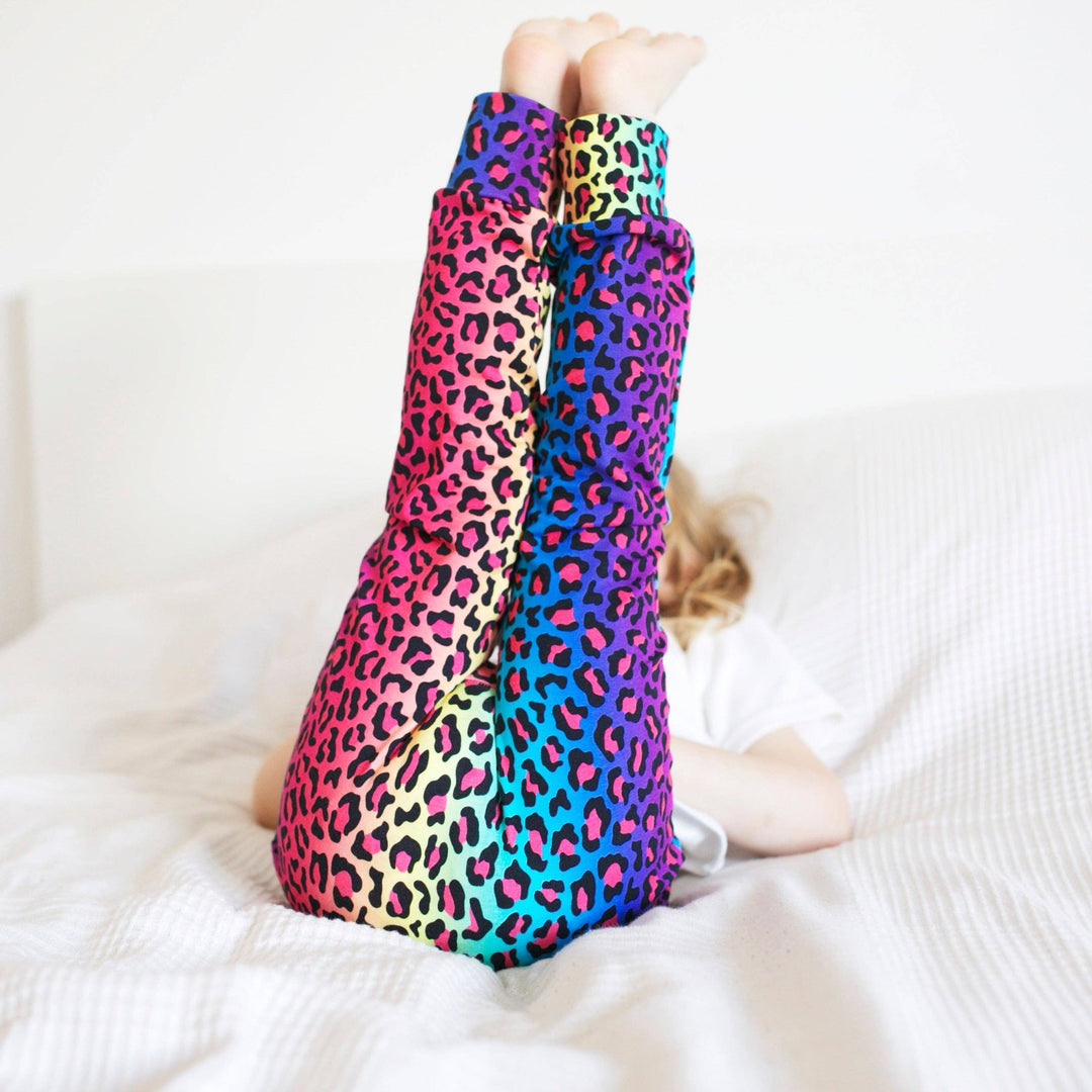 Neon leopard Leggings 0 - 9 Years - Violet Elizabeth - Baby & Toddler Clothing