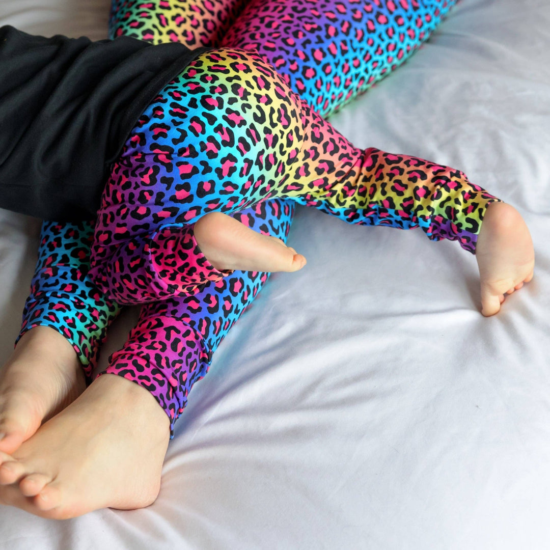 Neon leopard Leggings 0 - 9 Years - Violet Elizabeth - Baby & Toddler Clothing