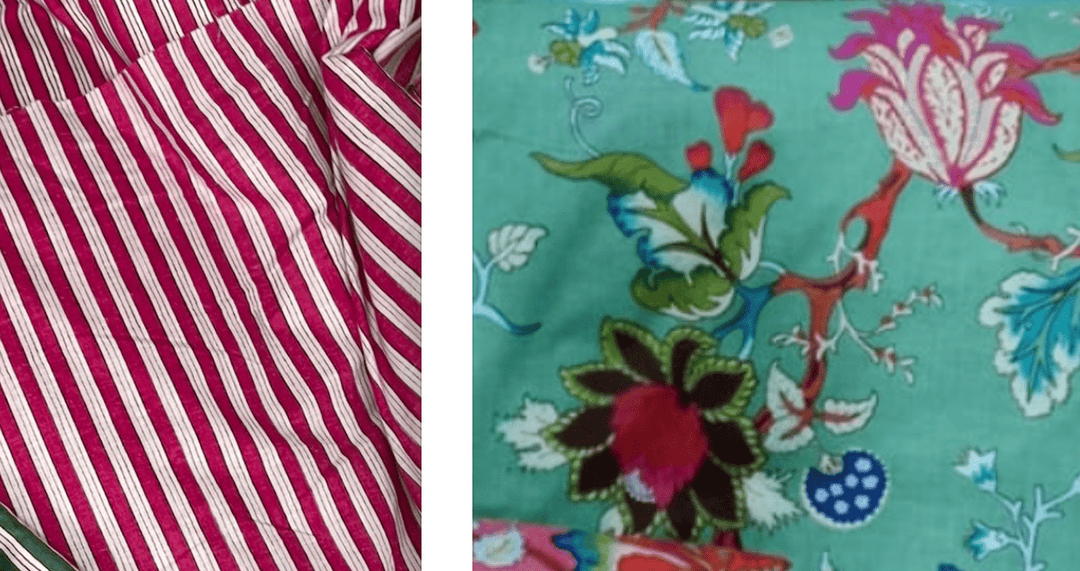 Oasis Bloom - Cotton Robe, Long - Violet Elizabeth - Clothing