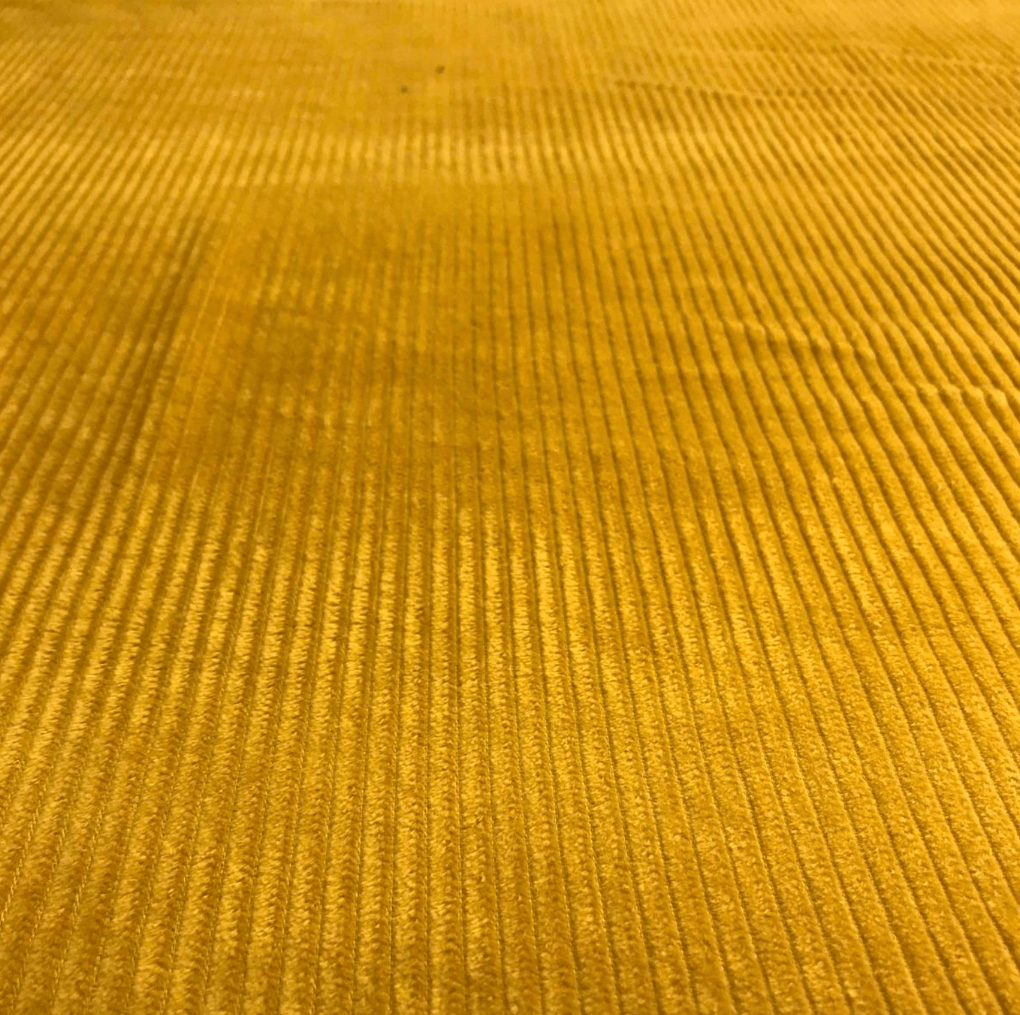 Ochre 4.5 Wale 'Jumbo' Corduroy Fabric - Violet Elizabeth - Haberdashery