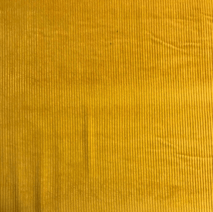 Ochre 4.5 Wale 'Jumbo' Corduroy Fabric - Violet Elizabeth - Haberdashery