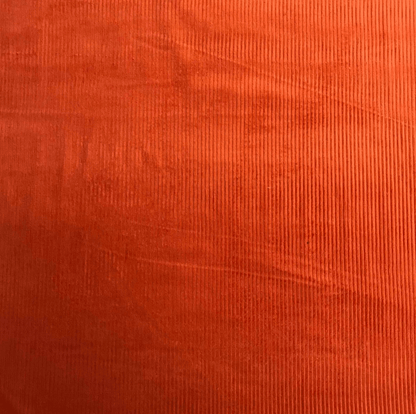 Orange 4.5 Wale 'Jumbo' Corduroy Fabric - Violet Elizabeth - Haberdashery
