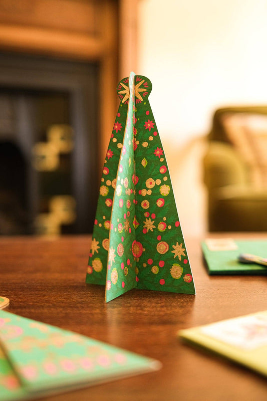 Ornament Tree Greeting Card - Violet Elizabeth - 