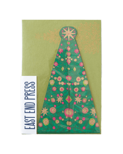 Ornament Tree Greeting Card - Violet Elizabeth - 