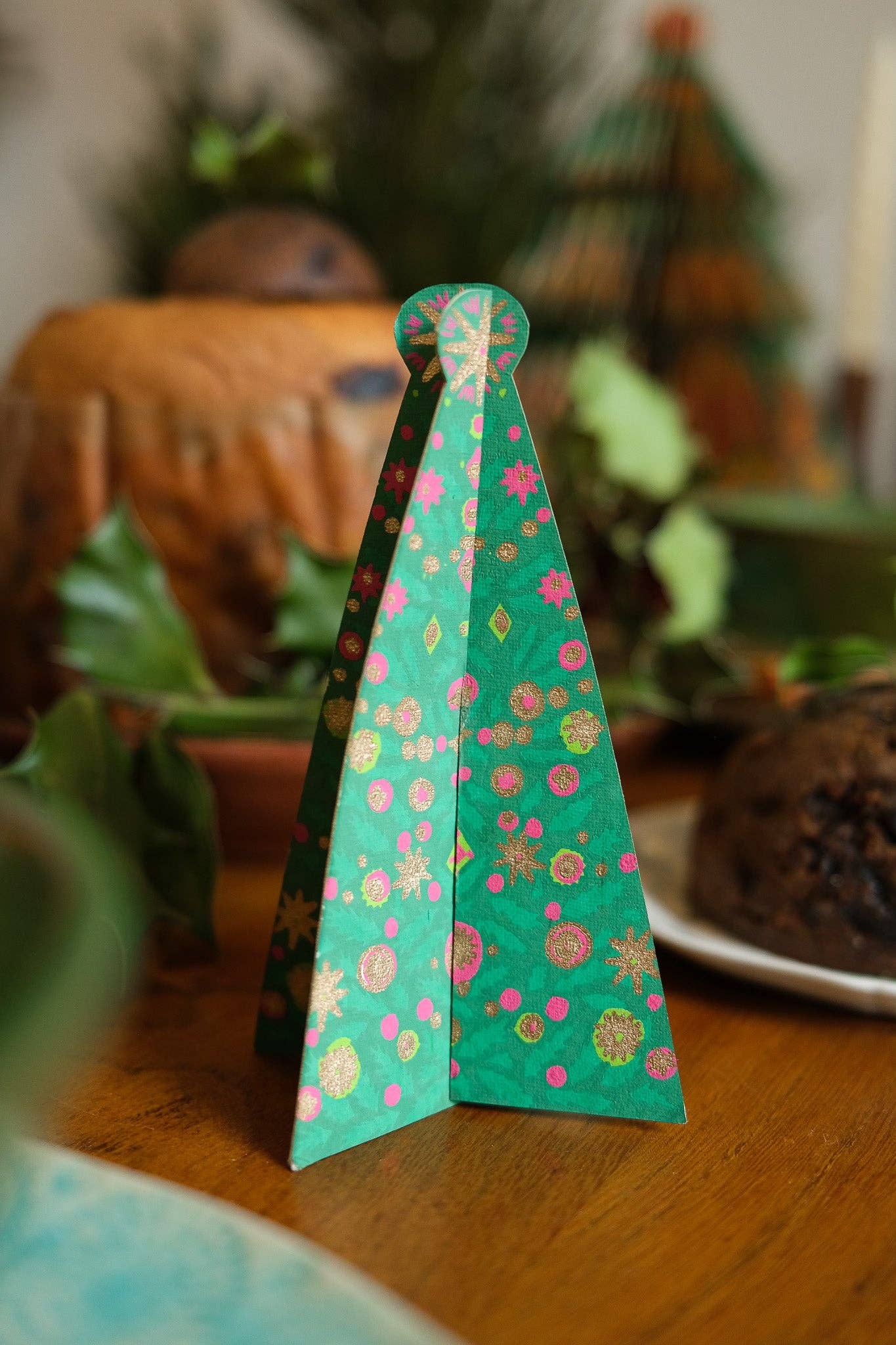 Ornament Tree Greeting Card - Violet Elizabeth - 