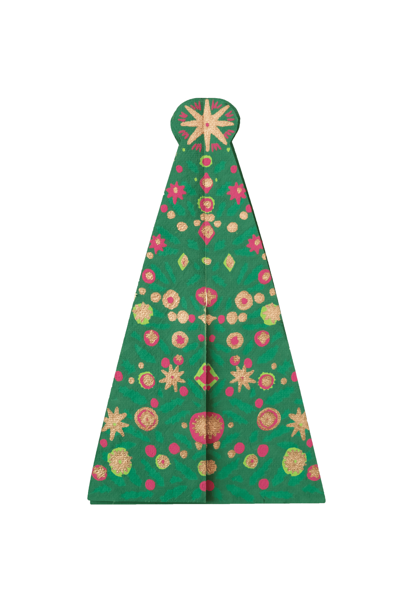 Ornament Tree Greeting Card - Violet Elizabeth - 