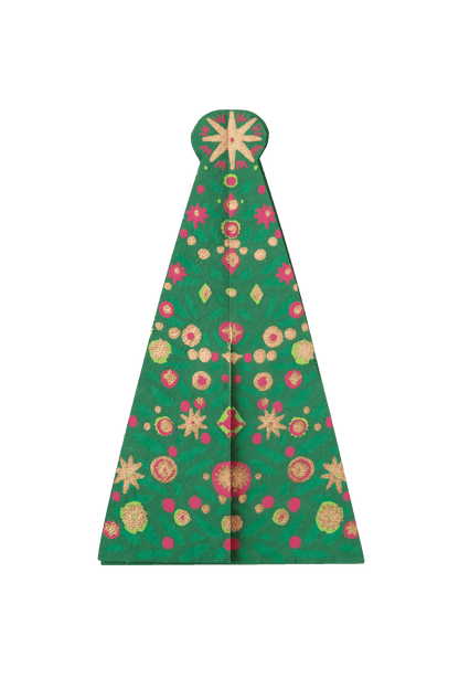 Ornament Tree Greeting Card - Violet Elizabeth - 