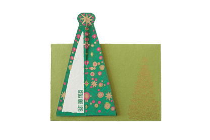 Ornament Tree Greeting Card - Violet Elizabeth - 