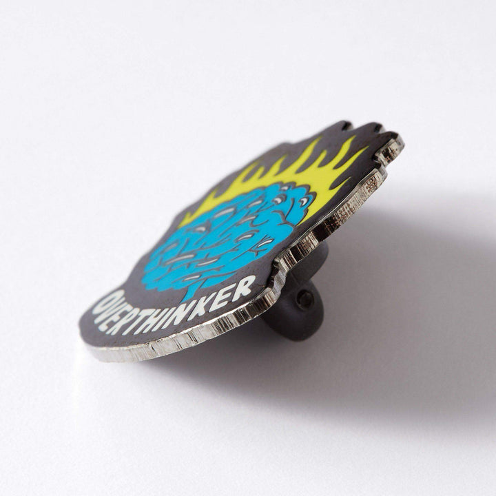 Overthinker Enamel Pin - Violet Elizabeth - 