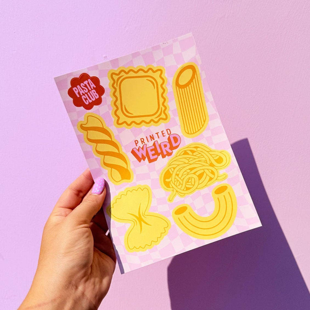 Pasta Bundle Sticker Sheet - Violet Elizabeth - 